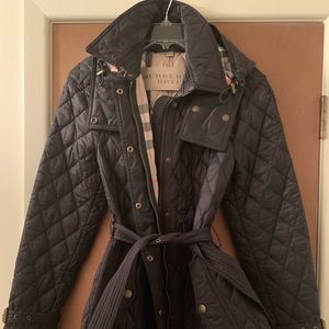 Burberry Brit Finsbridge Quilted Coat Medium